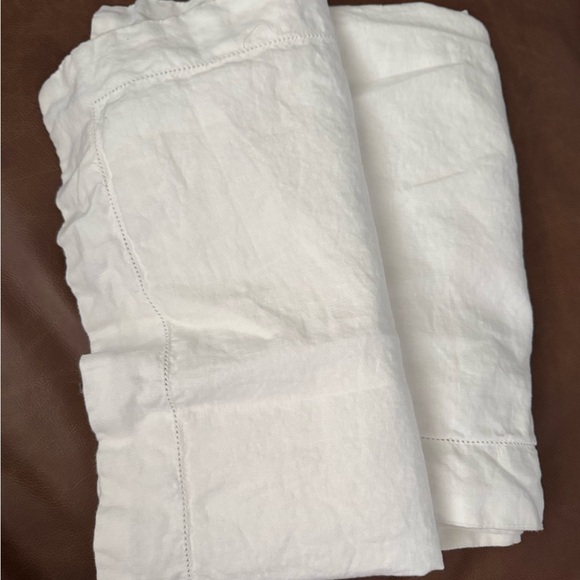 Pottery Barn Other - Pair of Pottery Barn Linen Euro Pillow Sham 26 X 26